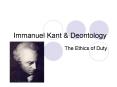 Immanuel Kant