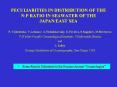 PECULIARITIES IN DISTRIBUTION OF THE N:P RATIO IN SEAWATER OF THE JAPANEAST SEA