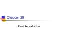 Plant Reproduction