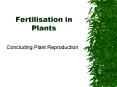 Fertilisation in Plants