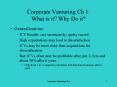 Corporate Venturing Ch 1: What is it Why Do it