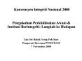 Pengukuhan Perkhidmatan Awam