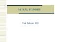 MITRAL STENOSIS