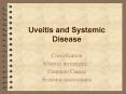 Uveitis and Systemic Disease