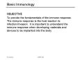 Basic Immunology