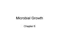Microbial Growth