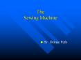 The Sewing Machine