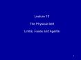 The Physical Self