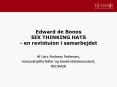 Edward de Bonos SIX THINKING HATS en revlotuion i samarbejdet