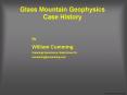 Glass Mountain Geophysics Case History