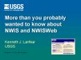More than you probably wanted to know about NWIS and NWISWeb