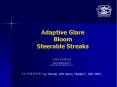 Adaptive Glare Bloom Steerable Streaks