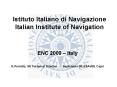 Istituto Italiano di Navigazione Italian Institute of Navigation