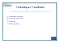 Technologies Trajectories