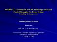 Flexible AC Transmission FACTSTechnology and Novel Control Strategies For Power System Stability Enh