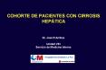 COHORTE DE PACIENTES CON CIRROSIS HEPTICA