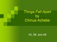 Things Fall Apart by Chinua Achebe