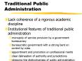 Traditional Public Administration