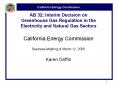 AB 32: Interim Decision on Greenhouse Gas Regulation in the Electricity and Natural Gas Sectors