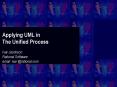 Applying UML in The Unified Process Ivar Jacobson Rational Software email: ivar rational'com