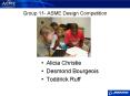 Group 11 ASME Design Competition