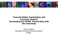 Towards Better Exploitation and Economic Impact: Developing the EPSRC Partnership with the Universit