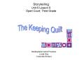 Storytelling Unit 5 Lesson 5 Open Court, Third Grade