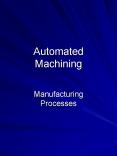 Automated Machining