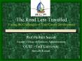 The Road Less Travelled Facing the Challenges of Your Career Development
