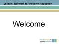 25 in 5: Network for Poverty Reduction