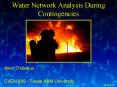 Water Network Analysis During Contingencies