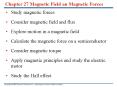 Chapter 27 Magnetic Field an Magnetic Forces