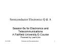 Semiconductor Electronics Q