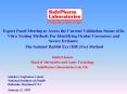 Expert Panel Meeting to Assess the Current Validation Status of In Vitro Testing Methods For Identif