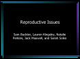Reproductive Issues