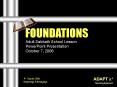 Adult Sabbath School Lesson PowerPoint Presentation October 7, 2006
