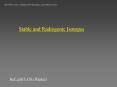 GEO1003 Lecture 16 Spring 2009 Radiogenic and Stable Isotopes