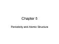 Periodicity and Atomic Structure