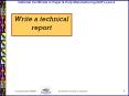 Write a technical report
