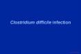 Clostridium difficile infection