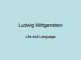 Ludwig Wittgenstein