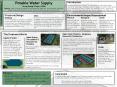 Potable Water Supply Group Design Project 2008 GROUP 6: Kathryn Jamieson 0563247 Alistair Marshall 0