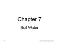 Soil Water