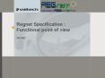 Regnet Specification : Functional point of view