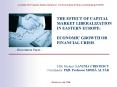 THE EFFECT OF CAPITAL MARKET LIBERALIZATION IN EASTERN EUROPE:  ECONOMIC GROWTH OR FINANCIAL CRISIS