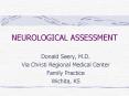 NEUROLOGICAL ASSESSMENT