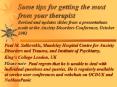 Some tips for getting the most from your therapist Revised and updates slides from a presentations m
