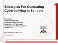 Strategies For Combating Cyberbullying in Schools