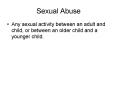 Sexual Abuse