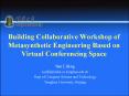 Building Collaborative Workshop of Metasynthetic Engineering Based on Virtual Conferencing Space